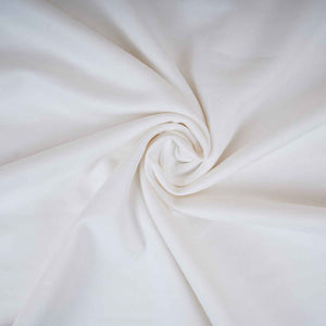White Solid Suede Fabric PDM-29195 - TradeUNO