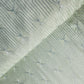 Green Thread Embroidery Russian Silk Fabric 19543
