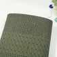 Military Green Thread Sequins Embroidery Russian Silk Fabric 7325 SB-19547