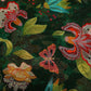 Green Floral Embroidery Organza Fabric 2321 KT-19551