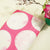 Pink Geometrical Mukaish Work Mulmul Fabric 0243 SN-19580