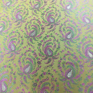 Yellow Tanchui Silk Fabric KR-19585