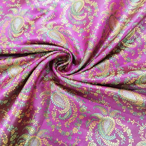 Pink Tanchui Silk Fabric KR-19589