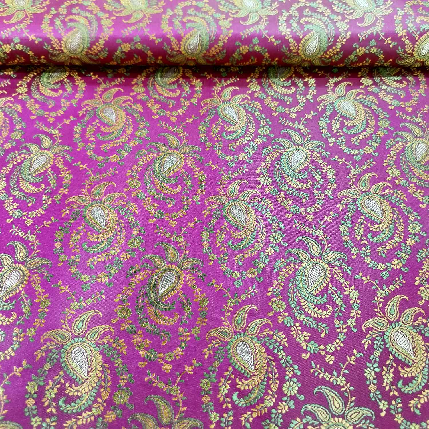 Pink Tanchui Silk Fabric KR-19589
