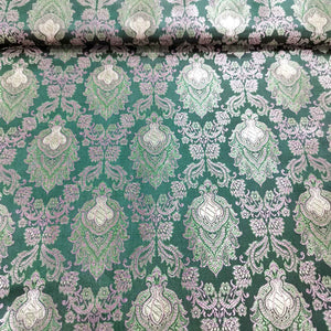 Green Tanchui Silk Fabric KR-19590