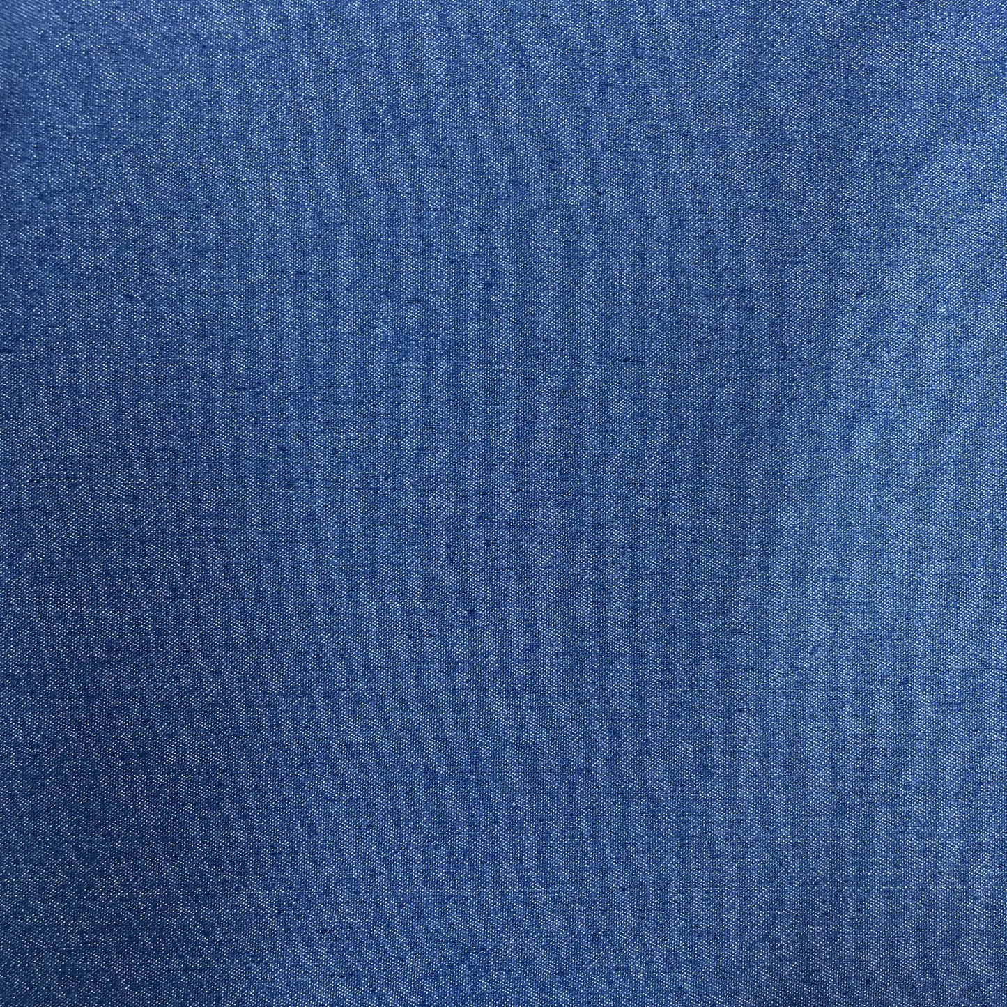 Blue Solid Denim Fabric 19639