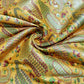 Yellow Khinkhwab Brocade Silk Fabric 354 KR-19653