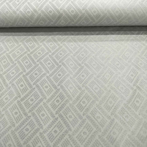 Grey Self Tanchui Cotton Silk Fabric KR-19658