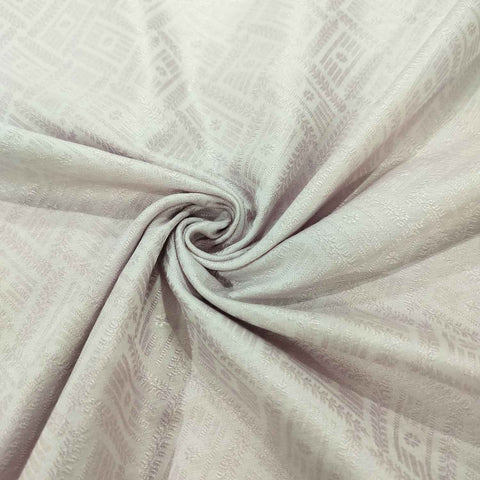 Lavender Self Tanchui Cotton Silk Fabric KR-19660