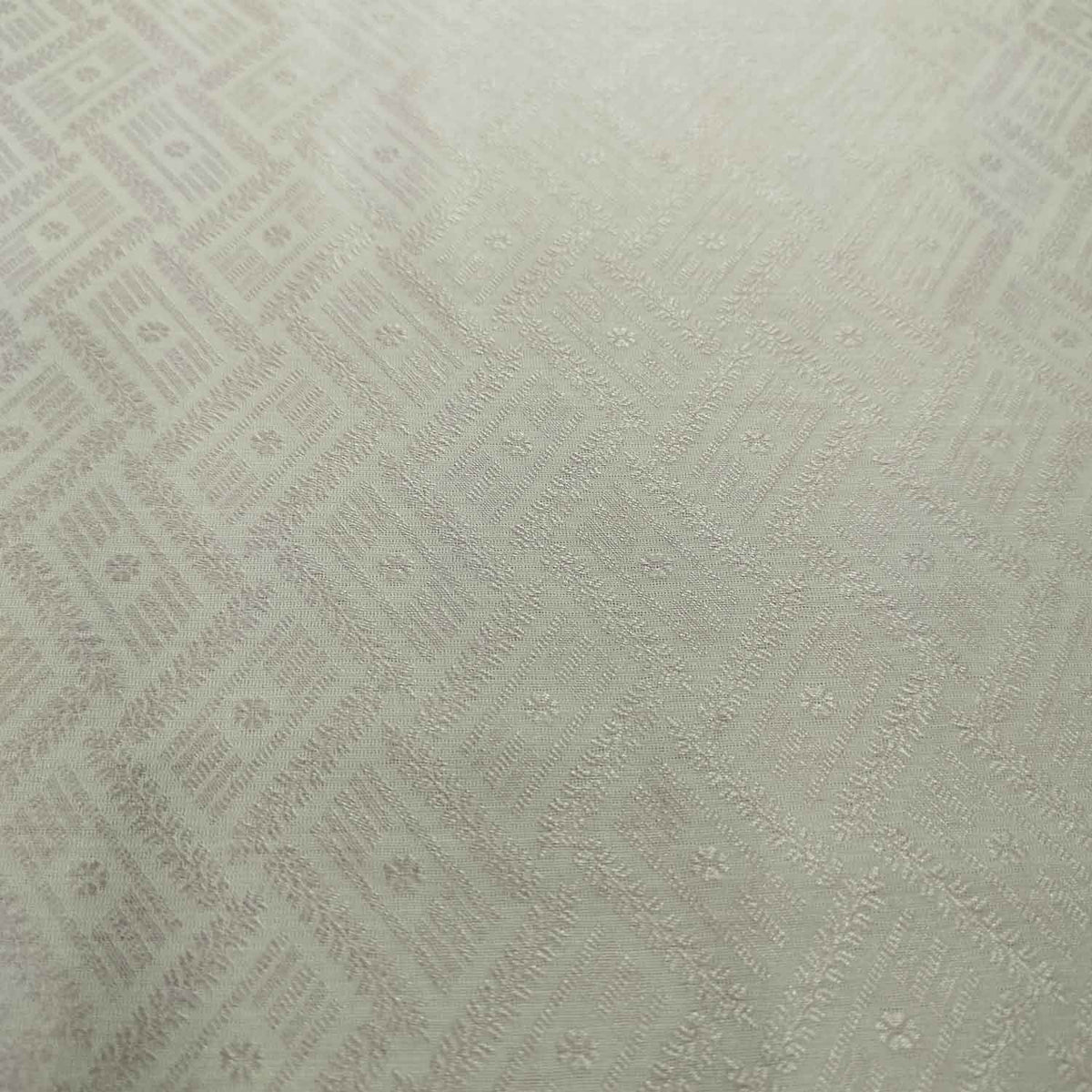 Lavender Self Tanchui Cotton Silk Fabric KR-19660