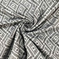 Black & White Self Tanchui Cotton Silk Fabric KR-19663