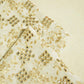White Mirror & Zari Embroidery Dyeable Georgette Fabric 440 AF-19696  