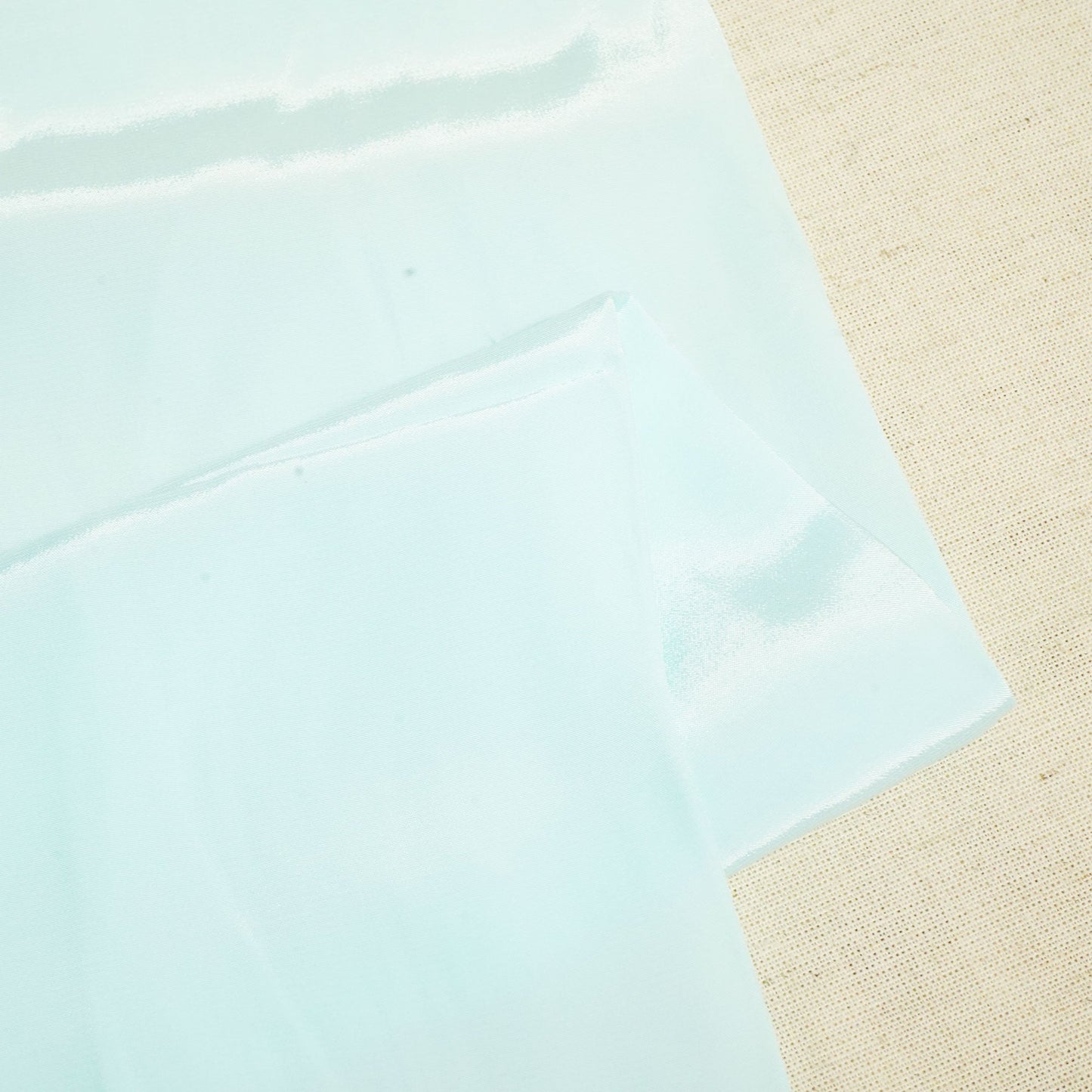 Mint Green Solid Natural Crepe Fabric 01001 GT-19717