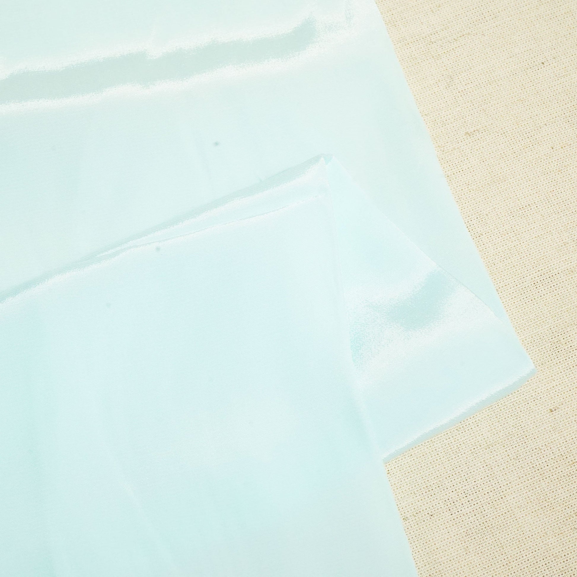 Mint Green Solid Natural Crepe Fabric 01001 GT-19717