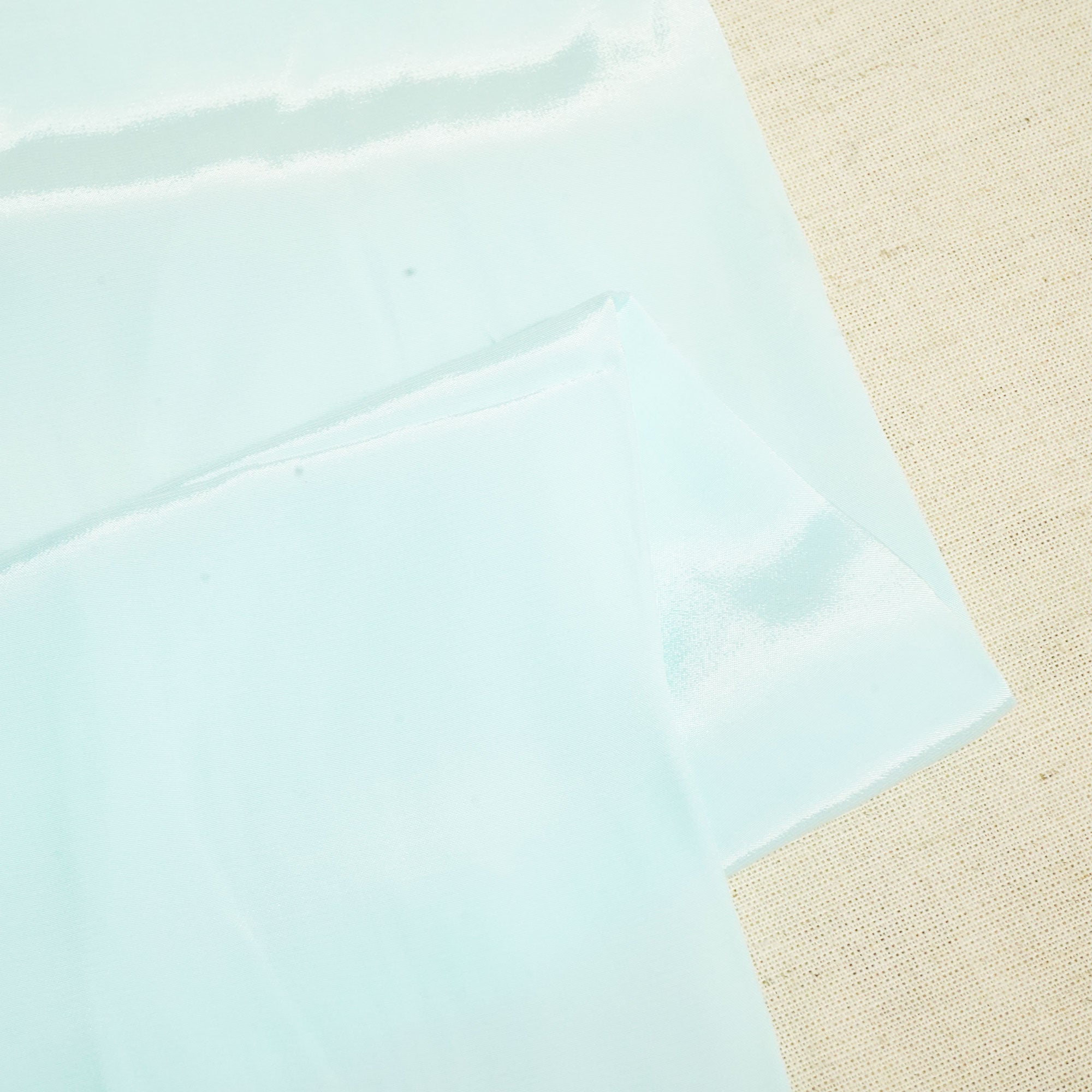 Mint Green Solid Natural Crepe Fabric 01001 GT-19717
