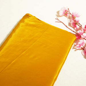 Mustard Solid Natural Crepe Fabric 01001 GT-19730