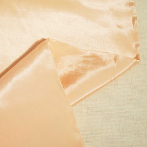 Light Peach Solid Natural Crepe Fabric 01001 GT-19742