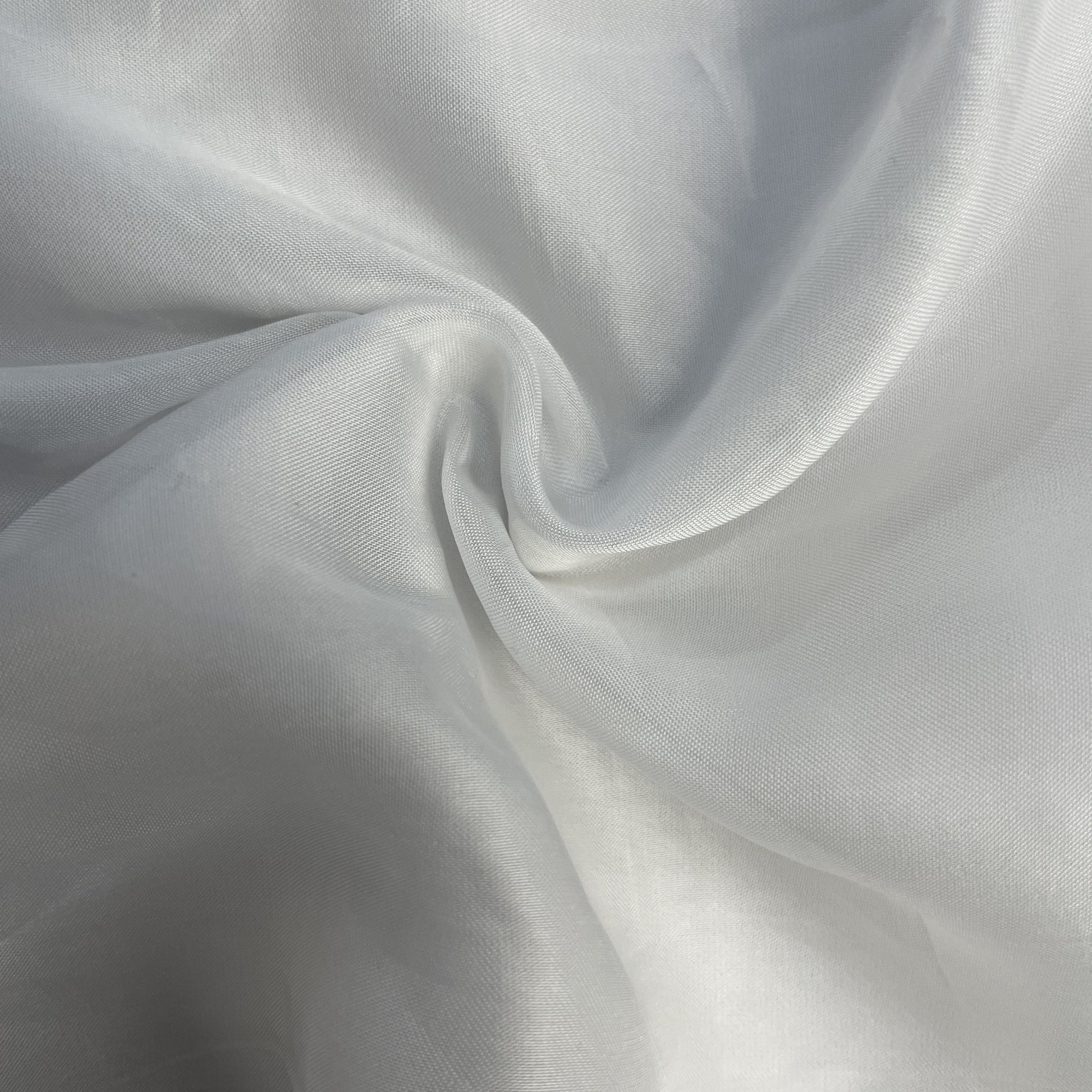 White Solid TEE-BEY Dyeable Fabric 19747