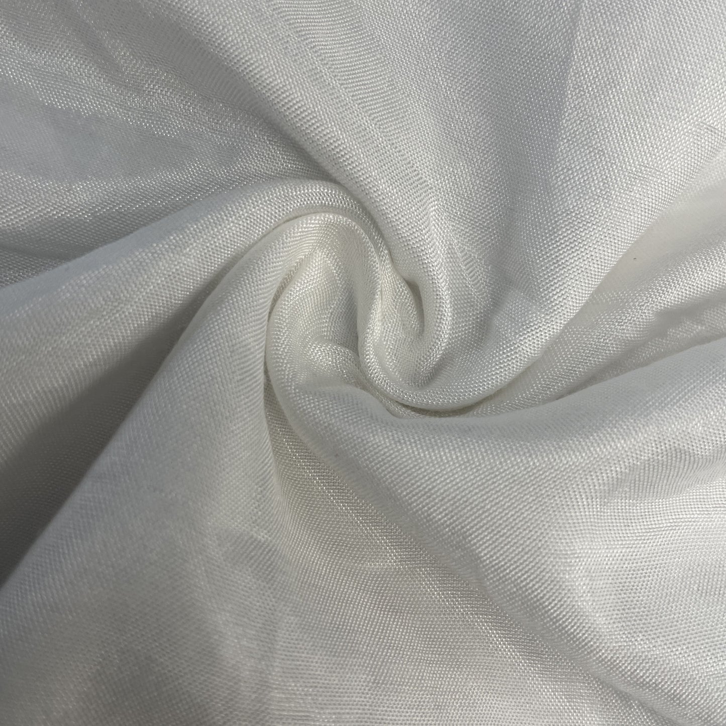White Solid Muslin Dyeable Fabric 19750