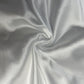 White Solid Nylon Satin Dyeable Fabric 19752