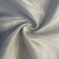 Silver Solid Tissue Jari Dyeable Fabric 19754