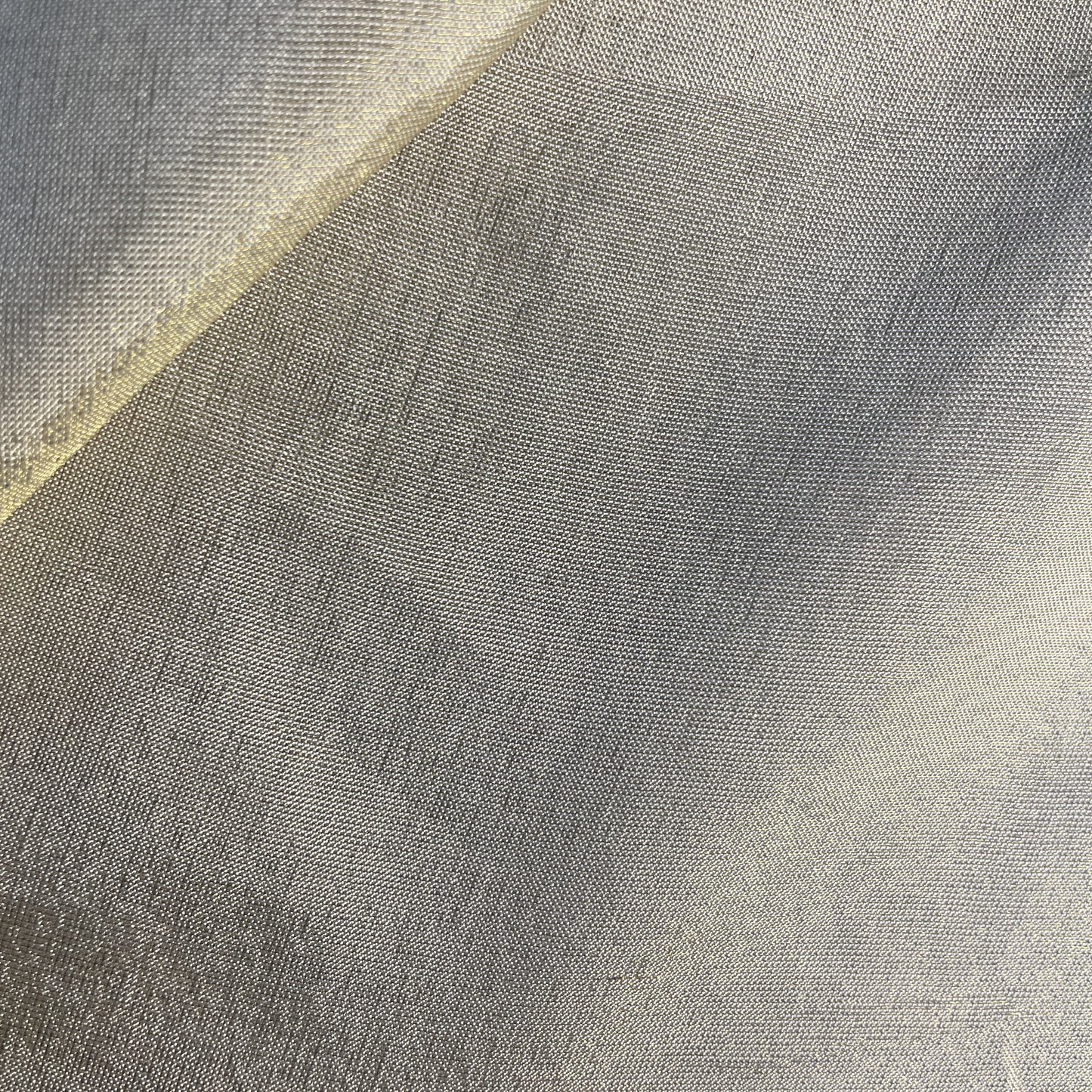 Golden Solid Tissue Jari Gold Dyeable Fabric 19755