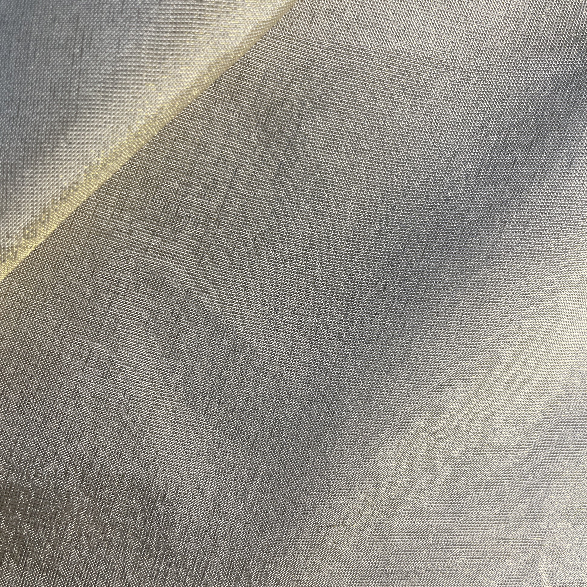 Golden Solid Tissue Jari Gold Dyeable Fabric 19755