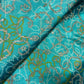Sky Blue Bandhani Print Dola Silk Fabric