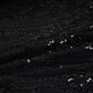 Black Cutdana Sequins Embroidery Net Fabric 19900