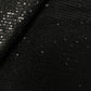 Black Sequins Embroidery Net Fabric 19904