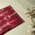Red Ikkat Print Cotton Fabric 40 ST-19940