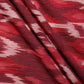 Red Ikkat Print Cotton Fabric 40 ST-19940