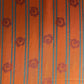 Orange Floral Print Modal Satin Fabric 19969