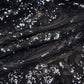 Grey Sequins Embroidery Net Fabric 19980