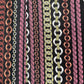 Multicolor Polyster woven fabric
