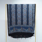 Black with Teal Blue Ajrakh print Modal Silk Kaftan EEG-31612