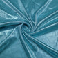 Aque Blue Imported Shimmer Foil Knit Lycra Fabric - TradeUNO
