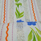 Off White & Multicolor Floral Hand Paint Mukaish Work Thread Embroider - TradeUNO
