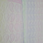 White & Multicolor Paisley Thread Embroidery Cotton Fabric