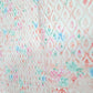 Peach Pink Traditional Print Cotton Blended Fabric