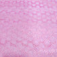 Pink Geometerical Sequence Embroidery Organza Fabric