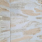 Peach Pink With Gold Foil Organza Jacquard Fabric - TradeUNO