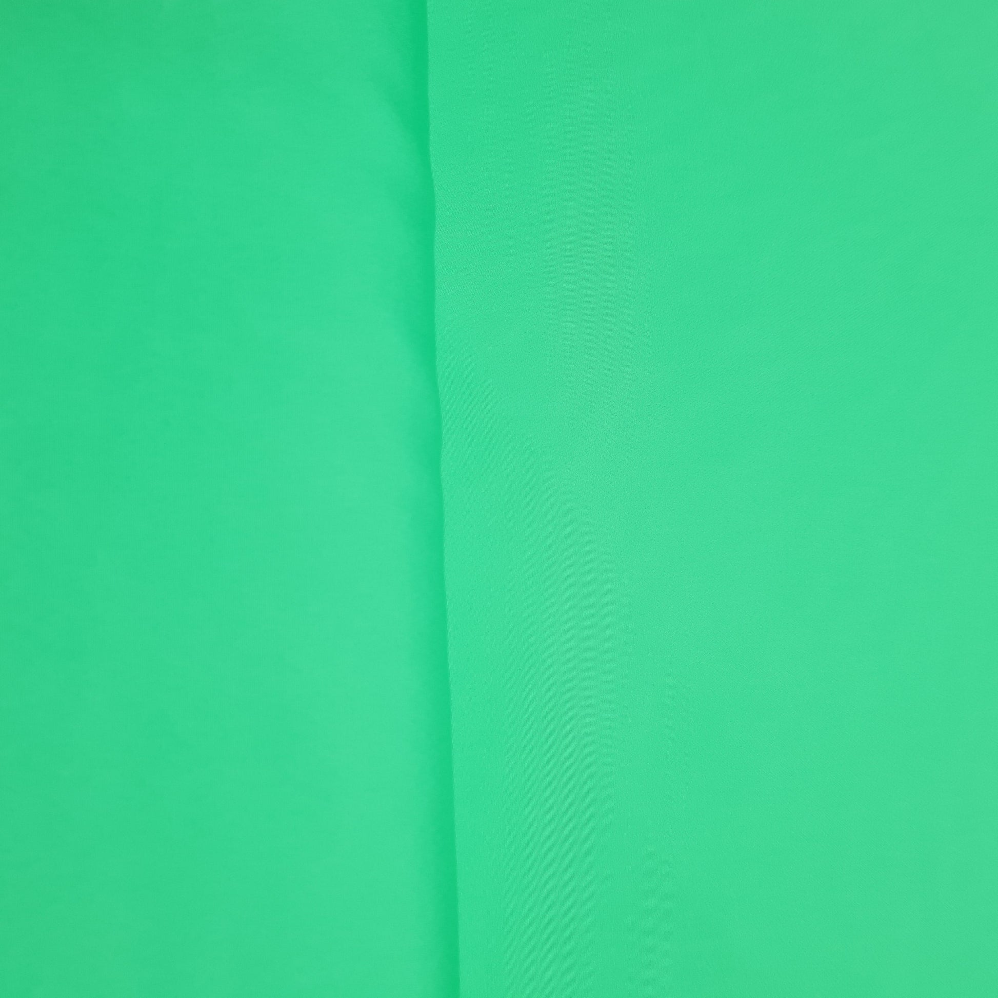 Neon Green Solid Banana Crepe Fabric - TradeUNO