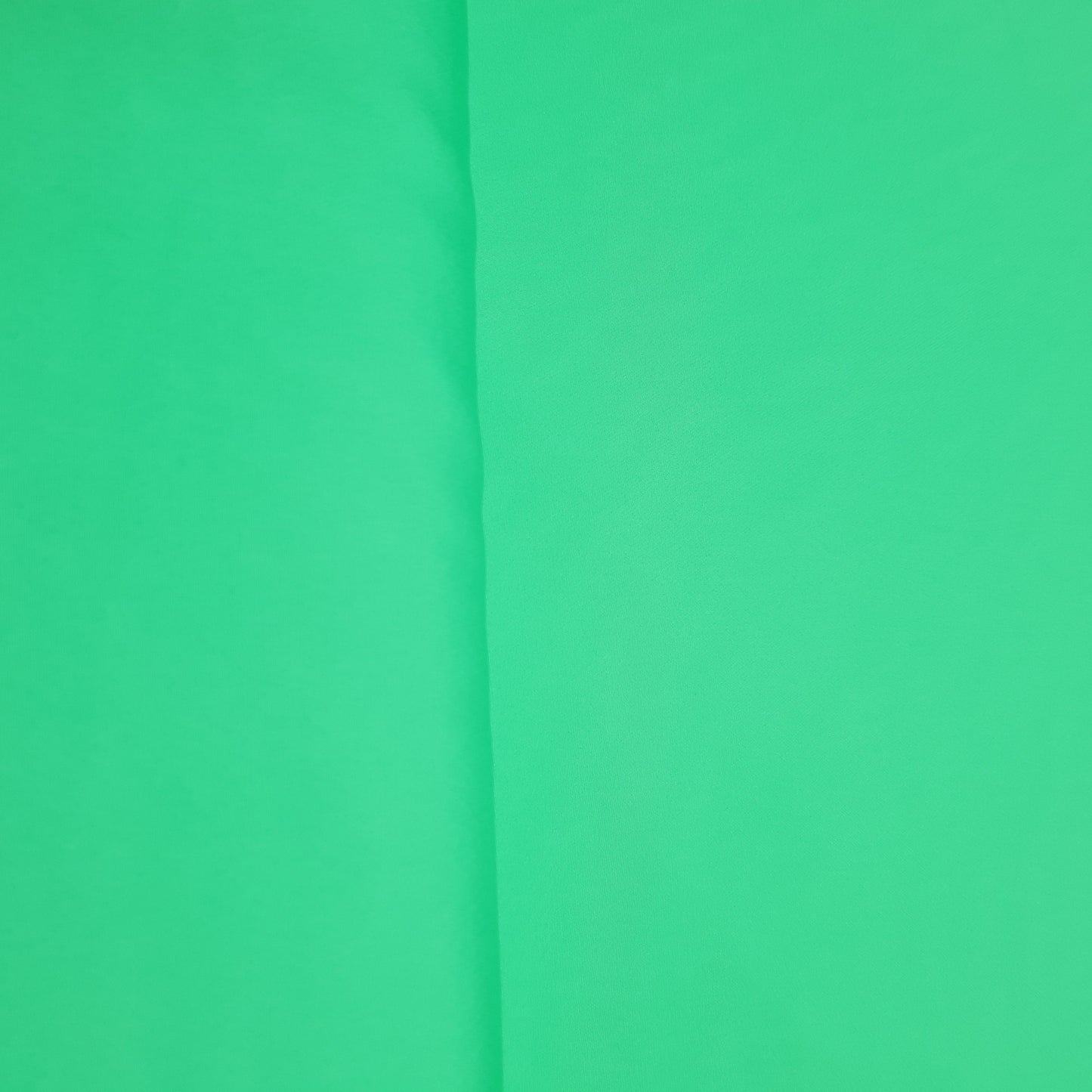 Neon Green Solid Banana Crepe Fabric - TradeUNO