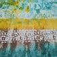 Green Batik Print Sequence Embroidery Cotton Fabric - TradeUNO
