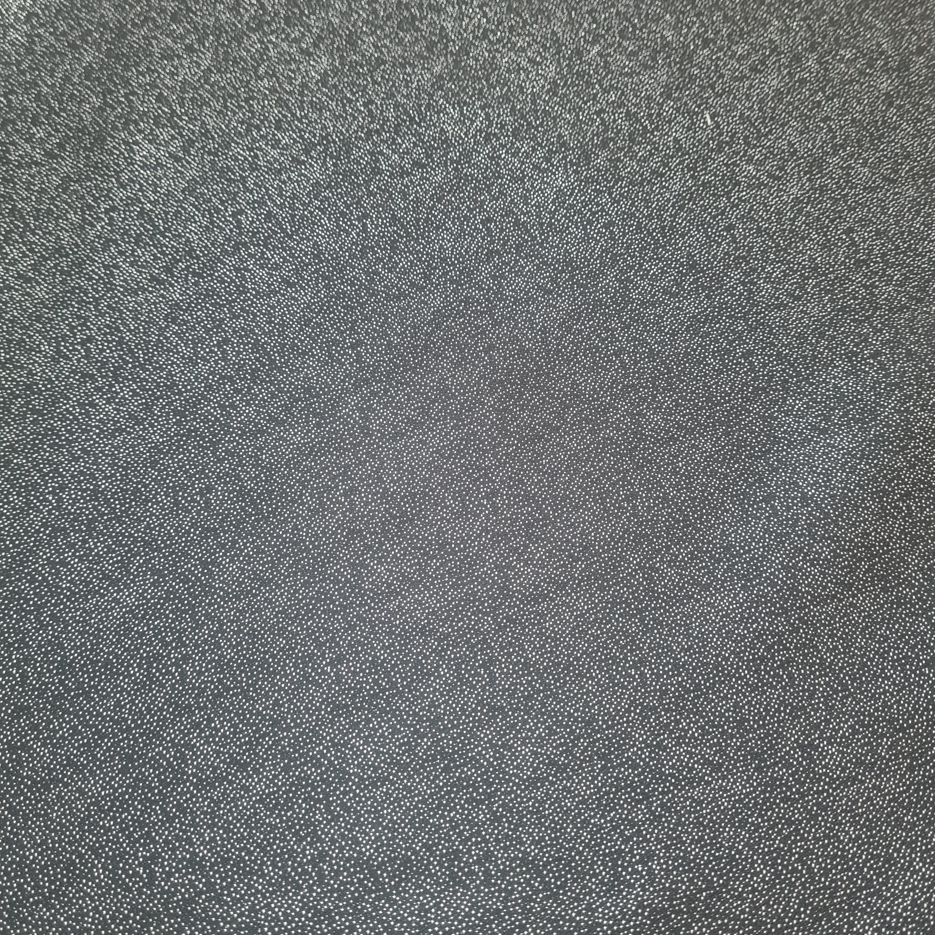 Black Silver Foil Lycra Cotton Satin Fabric - TradeUNO