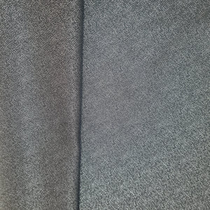 Black Silver Foil Lycra Cotton Satin Fabric - TradeUNO