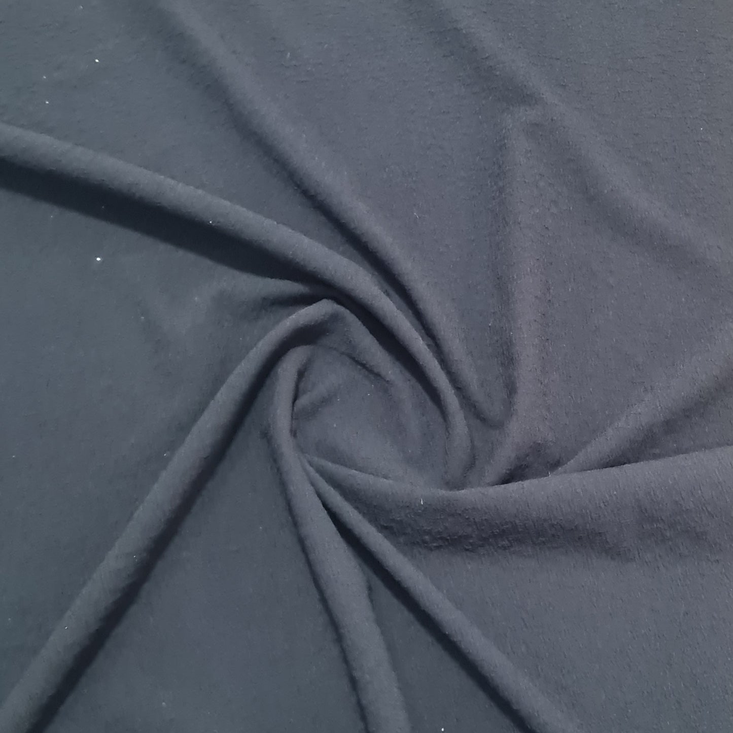 Black Solid Moss Crepe Fabric 54 Inches