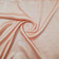 Salmon Pink Solid Silver Shimmer Georgrette Satin - TradeUNO