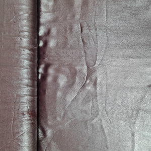 Maroon Solid Silver Shimmer Georgrette Satin - TradeUNO